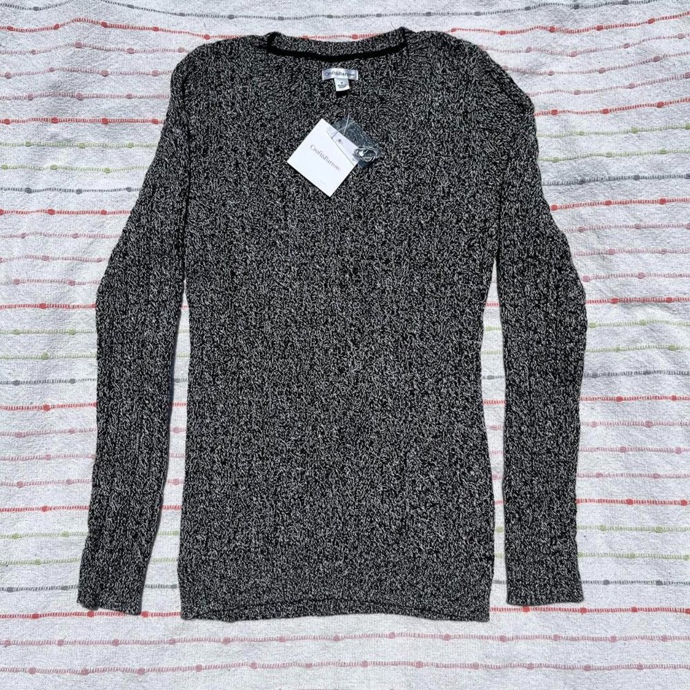 Croft & Barrow Heather gray sweater